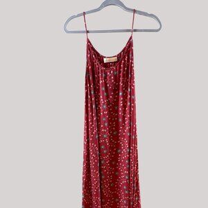 NATALIE MARTIN Spaghetti Strap Maxi Dress Read Size Large‎